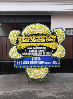 Papan Bunga Duka di Pangale