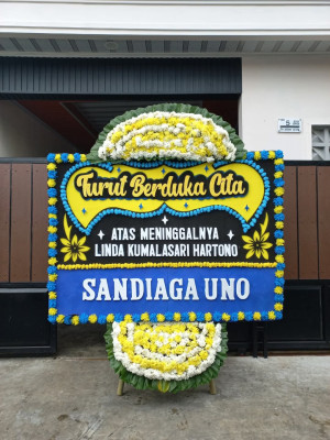Papan Bunga Duka di Pangale